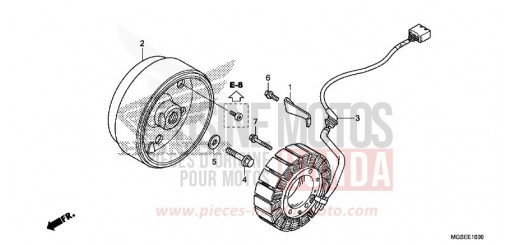GENERATRICE NC700SDD de 2013